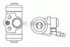 BOSCH F 026 002 360 Wheel Brake Cylinder